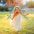 thumbnail image 4 of Fairy Angel Wings Fotografía Props Kids Angel Wings Party Favor (Oro), 4 of 8