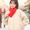 thumbnail image 4 of GRNSHTS Heated Scarf, Winter Warm Three-speed Adjustable Heating Scarf USB Heated Scarfs for Men Women (Red), 4 of 7