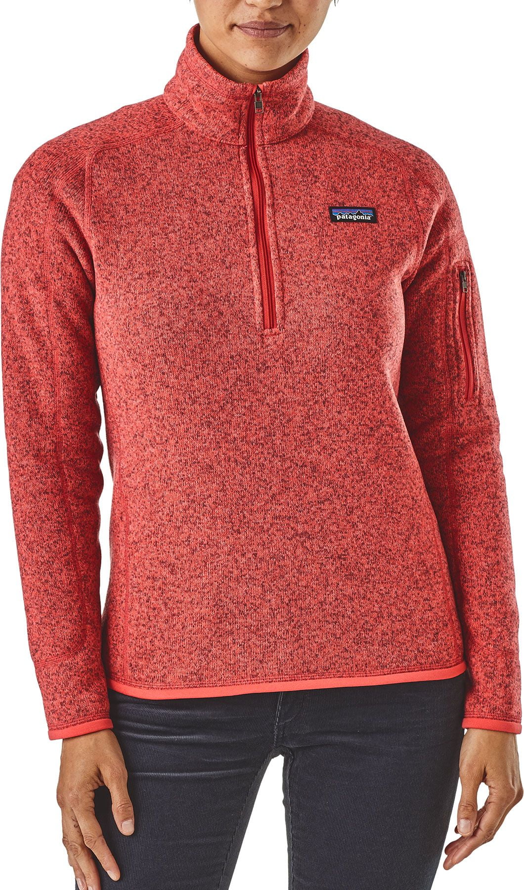 walmart womens fuzzy quarter zip
