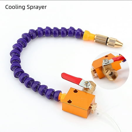 

Mist Coolant Lubrication Spray System Unit for CNC Lathe Metal Milling Machine