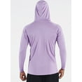 thumbnail image 6 of NELEUS Mens UPF 50+ Long Sleeve Shirts Hoodies Sun Protection Workout Dry Fit,Purple,US Size 3XL, 6 of 7
