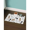 thumbnail image 2 of Walking Dogs Pattern Mat Rectangle  -Image by Shutterstock,, 2 of 3