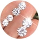 thumbnail image 3 of Pendientes elegantes de cristal Sonducket con cuentas de estrella, 3 of 6
