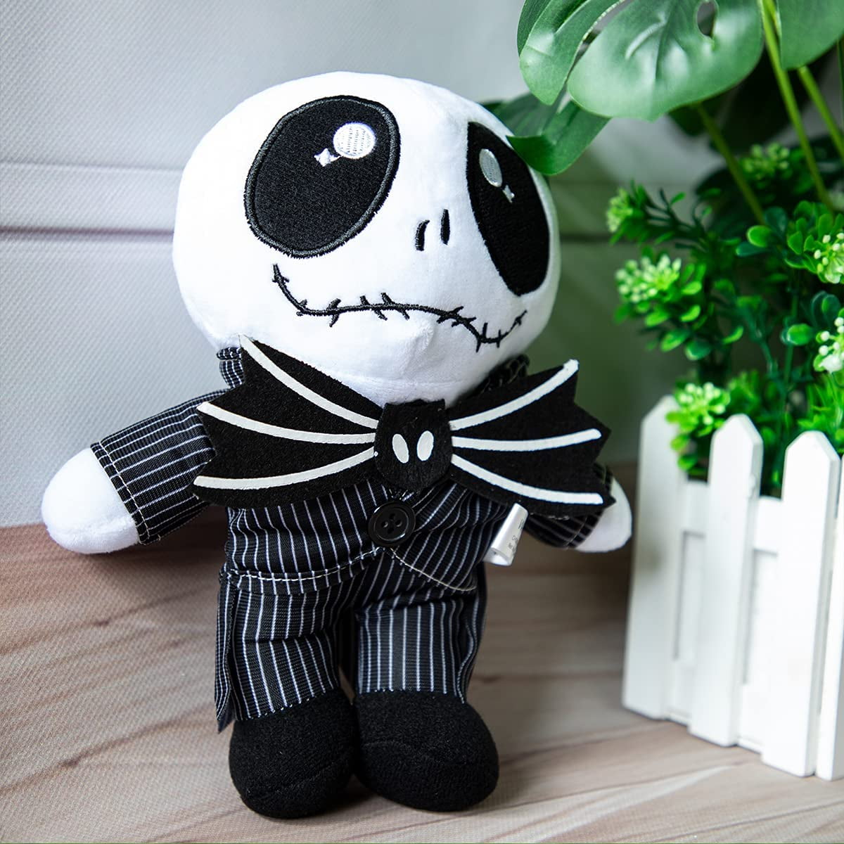 Hweilai Jack Skellington Plush Doll,9''Before Christmas,Pumpkin