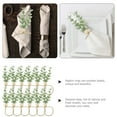 thumbnail image 5 of WASHWEPE Napkin Rings Plastic Bohemian Style for Anniversary 12Pcs 4.9x1.6In, 5 of 8