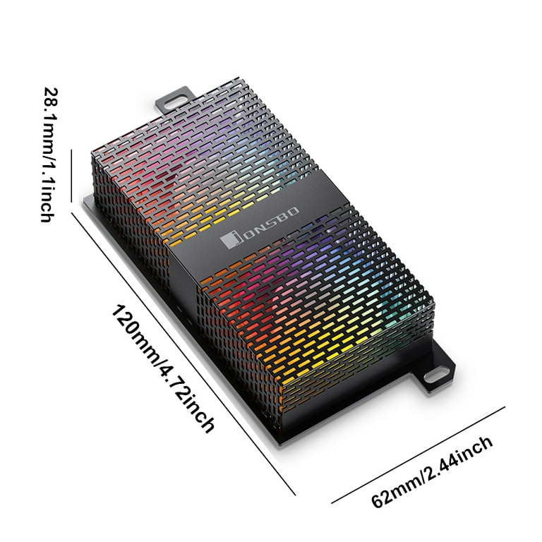 Bxingsftys RAM Cooler 4Pin PWM/5V 3Pin ARGB RAM Radiator