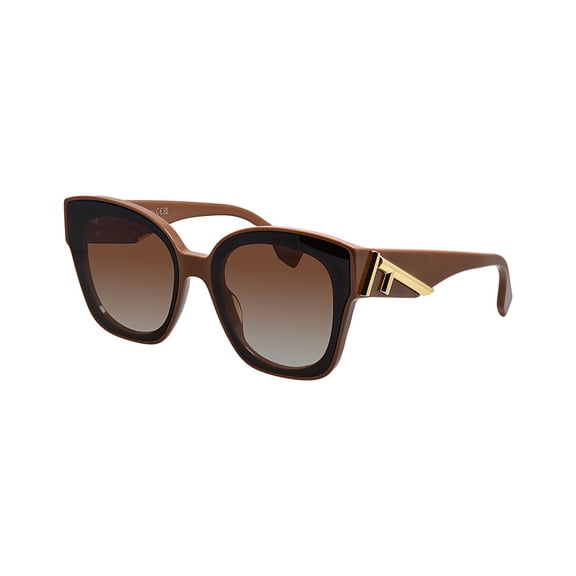 FENDI Women's FE40098 63mm Sunglasses, Brown