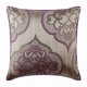 thumbnail image 1 of Funda de almohada, funda de almohada morada, fundas de almohada de damasco, fundas de almohada de 45 x 45 cm (18 x 18 pulgadas), funda de almohada cuadrada de seda, diseño floral contemporáneo -, 1 of 8