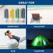 Smart Travel Silicone Containers 4-Pack with Clear Bag - TSA Approved, Leak-Proof 3 oz Squeeze Bottles