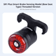 thumbnail image 2 of Abbraccia Luz LED impermeable para bici, 2 of 6