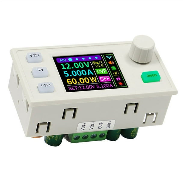 Regulador de Voltaje Ajustable CNC SK60S, Módulo de Carga Solar de Voltaje Constante y Corriente Constante.