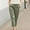 Green, variant on Aloohaidyvio Pants Women,Womens Elastic Waist Casual Pants Solid Color Large Pocket Cotton Linen Straight Pants