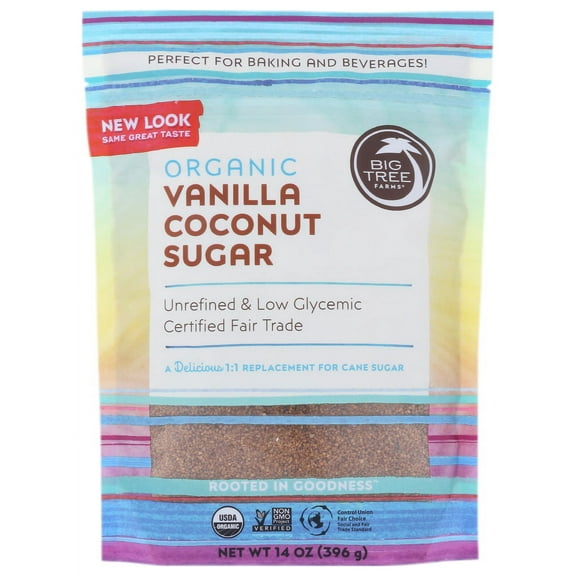 Big Tree Farms Organic Vanilla Coconut Sugar, 14 Ozpacket