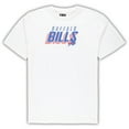 thumbnail image 2 of Men's Concepts Sport White/Charcoal Buffalo Bills Big & Tall Top and Shorts Set, 2 of 3