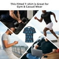 thumbnail image 6 of Rocae Turtle for Men's Moisture-Wicking Crew Tee - T-Shirt for Sports, Outdoor Activities, and Casual WearSmall, 6 of 9