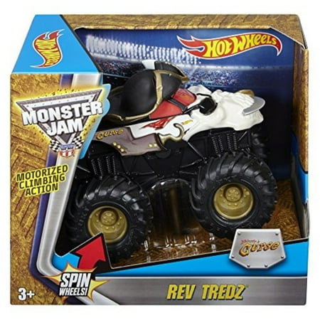 Hot Wheels Monster Jam Rev Tredz Pirate Vehicle (1:43 Scale)