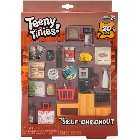 Teeny Tinies! Teeny Self-Checkout Playset