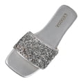 thumbnail image 2 of Horivan Women's Rhinestone Slide Sandals Sparkly Flat Slippers for Women Casual Comfort Summer Outdoor Indoor Wear Glam House Shoes, 2 of 9