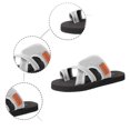 thumbnail image 4 of MIASHUI Outdoor Flip Flops for Women Casual Comfortable Beach Slippers Sandals,Grey,8, 4 of 7