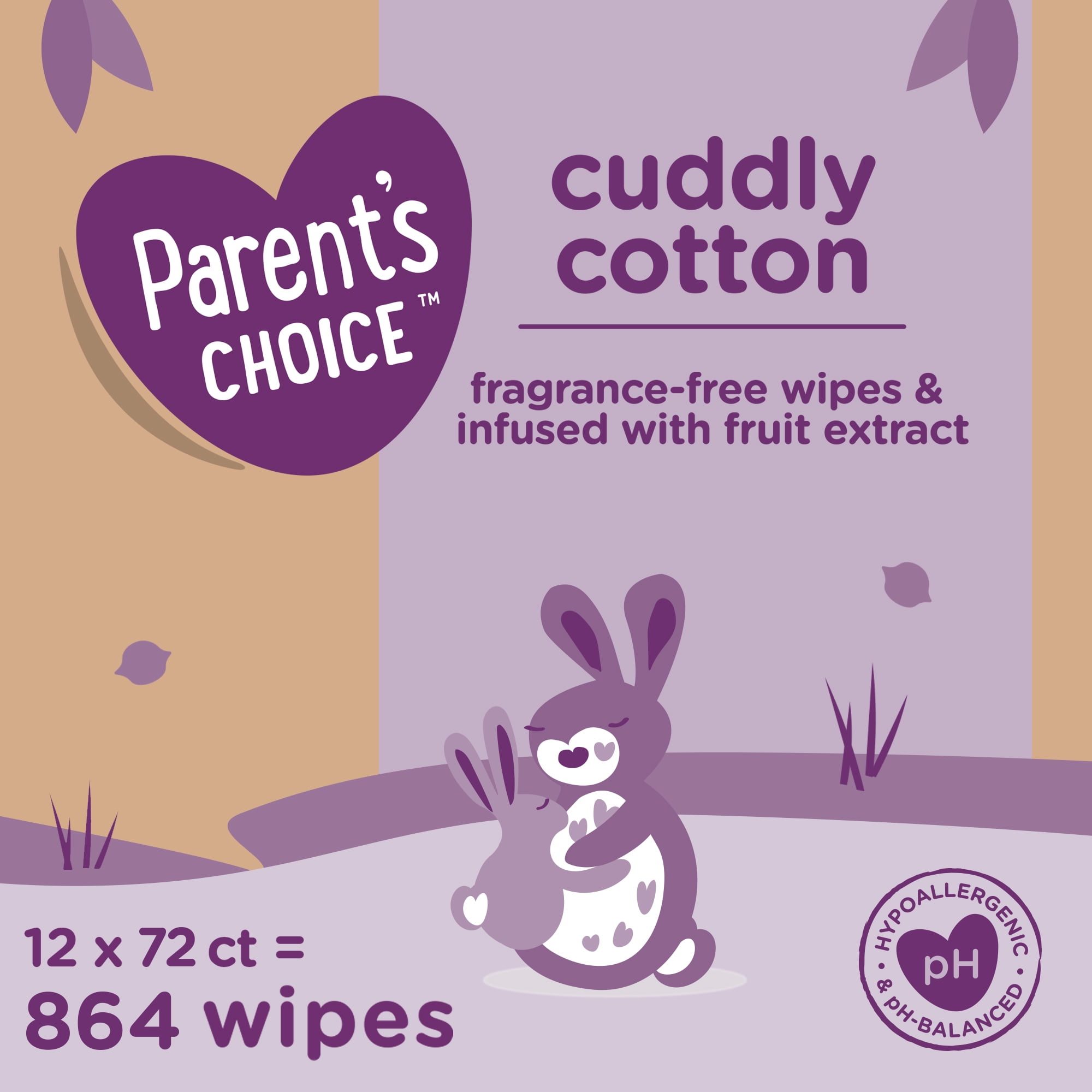 Parent's choice 2025 cotton wipes