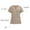 Khaki, variant on Summer Deal! Kctiaxy Pink Womens Scrubs Short Sleeve V Neck T Shirts Tops Solid Color Comfortable Stretch Nurse Scrubs for Men with Pockets