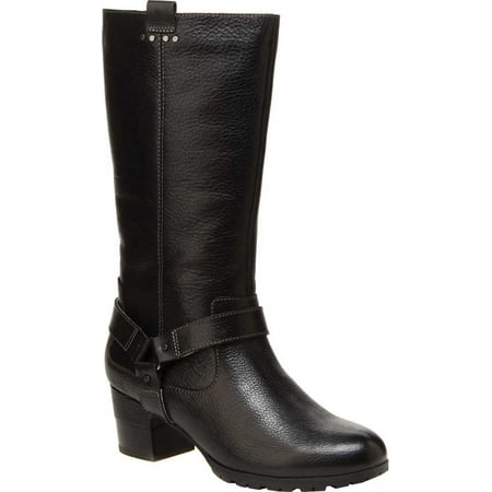 

Women s Jambu Autumn Harness Boot Black Leather 6.5 M