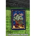 thumbnail image 4 of Toland Home Garden American Daisies Flower Patriotic Flag Double Sided 12x18 Inch, 4 of 5