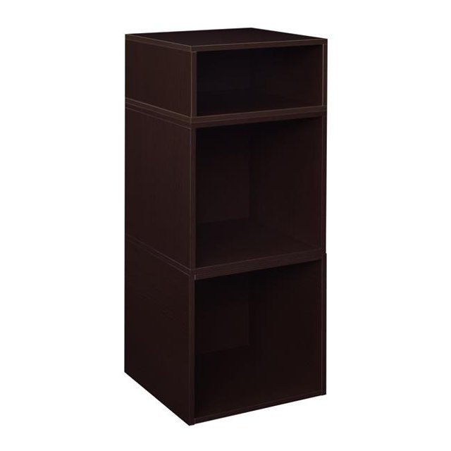 Niche PC2F1HTF Cubo Set de Rangement - 2 Cubes Complets et 1 Demi-Cube - Truffe