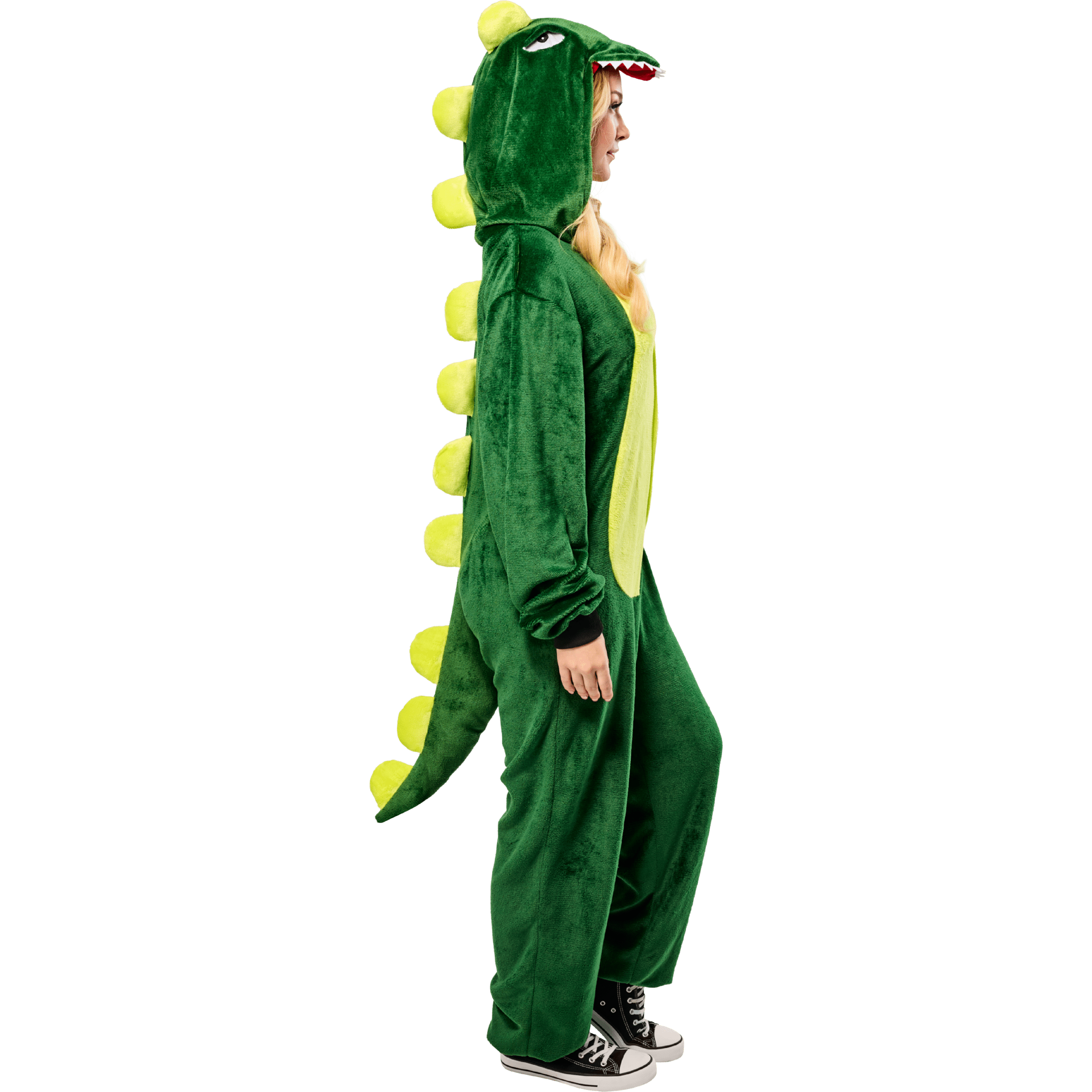 Dinosaur Halloween Costume for Adults, Adult Size L (36-42), by Way to Celebrate