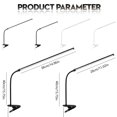 thumbnail image 3 of Adjustable LED Clip Desk Lamp USB Powered Caring Light With 3 Color Foldable Design For Study Bedroom & (Black 13W), 3 of 9