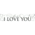 thumbnail image 5 of Roommates Ps I Love You Peel and Stick Wall Decals, 5 of 5