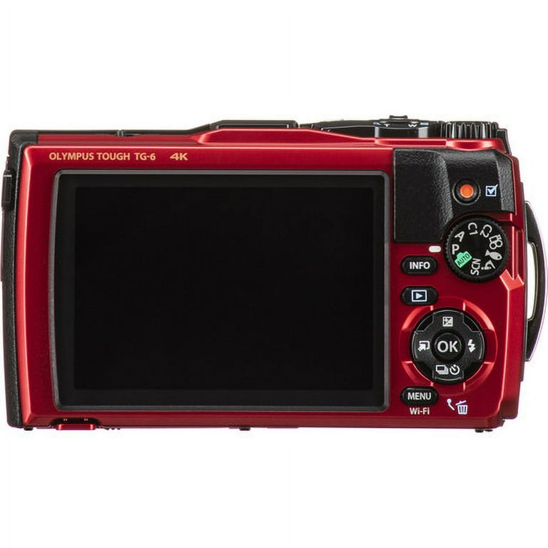 OLYMPUS - 【新品 未使用】OLYMPUS STYLUS TG-6 Tough Olympus Tough TG-6 Adventure-Ready Compact Camera - Red