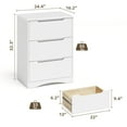 thumbnail image 4 of Asofer 3 Drawer Dresser, Chest of Drawers for Bedroom, Living Room, Nightstand, 4 of 5