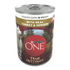 (12 Pack) Purina ONE True Instinct Natural Wet Dog Food Gravy, Tender Cuts With Real Turkey and Venison, 13 oz. Cans
