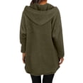 thumbnail image 3 of Cozy Oversized Hoodies for Women Casual Fall Outfits Sweatshirt Loose Fit Pullover Warm Comfortable Streetwear Top, 3 of 6