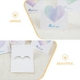 thumbnail image 2 of 60 tarjetas de felicitación con forma de corazón, tarjetas de bendición, tarjetas de mensaje en blanco, 2 of 5