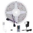 thumbnail image 1 of Tira de luz 5050 de 16.4 pies Tira de LED RGBW Luz colorida Control remoto de 44 teclas Tira de LED de 150 cuentas Enchufe europeo 100-240 V, 1 of 10