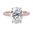 thumbnail image 5 of Birdeem Bague de Fiançailles Coupe Ovale Classique, 5 of 5