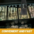 thumbnail image 1 of CHICHUMID 6Pcs Versatile Cash Register Money Clips Plastic Clips for Business Cash Drawer, 1 of 7
