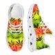 thumbnail image 1 of Zapatos planos con estampado de hojas de marihuana en 3D para mujer, zapatillas cómodas con cordones, calzado ligero, 1 of 6