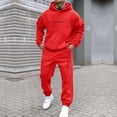 thumbnail image 2 of QHFBli Track Suits Mens Sweatsuit 2 Piece Set Hoodies and Sweatpants Sets Trendy Jogging Workout Sweat Suits Athletic Tracksuit, 2 of 5
