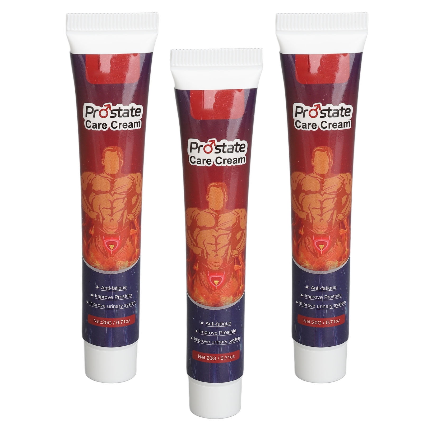 Men Prostate Cream, 20g Content Prostate Health Cream Deep