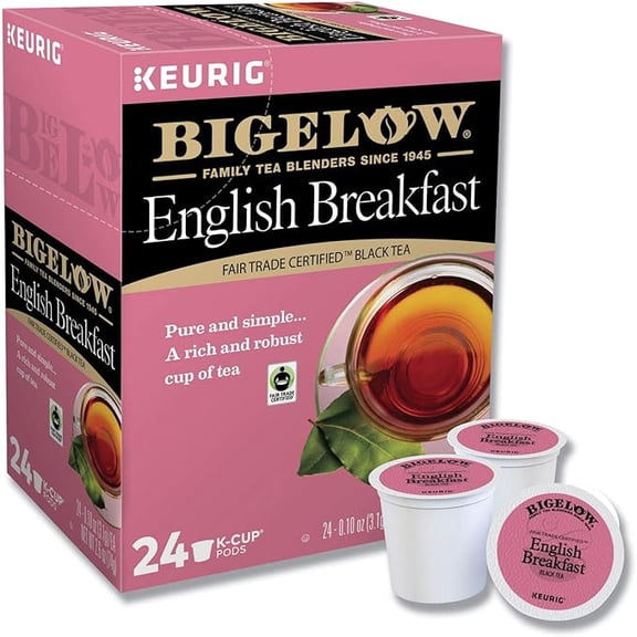 Bigelow Tea English Breakfast Keurig K-Cup Tea Pods 96 count