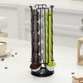 thumbnail image 2 of Coffee Capsule Holder Stand Rack for Nespresso Vertuoline 360 Degrees Rotatable Large Capacity Organizer Carousel for Home Office Kitchen Gift, 2 of 7