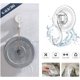 thumbnail image 3 of Suction Cup Hooks, Small Clear Reusable Heavy Duty Vacuum Suction Cup Hooks with Cleaning Cloth Strong Window Glass Kitchen Bathroom Hooks for Towel Robe Utensils Christmas Wreath - 4 Packs Ormromra WMPH-633, 3 of 9