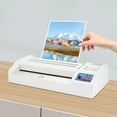 thumbnail image 3 of 13" Laminating Machine  A3 A4 Thermal Laminator Machine 4 Roller Hot Cold Film 110V 600W 19.3*8.3*4.1in for Large Offices, Homes, Schools, 3 of 13