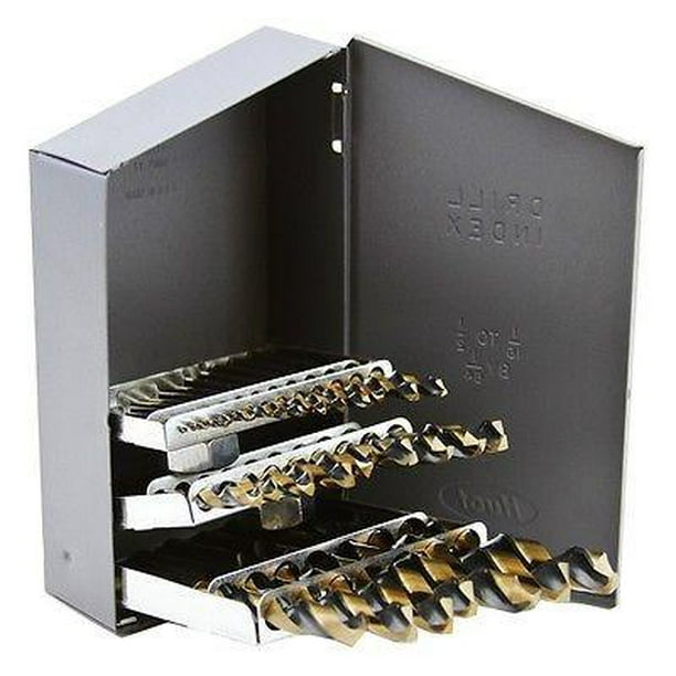 29 Piece Cobalt Fractional US Drill Index Bits