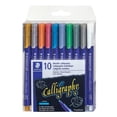 thumbnail image 1 of Marcadores de caligrafía metálicos STAEDTLER, 10 colores, 2,8 mm, 1 of 4
