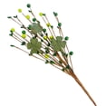 thumbnail image 2 of Adornos decorativos, regalos, decoraciones festivas. Colgante con esquejes simulados de San Patricio decorados con bayas verdes y flores artificiales., 2 of 9