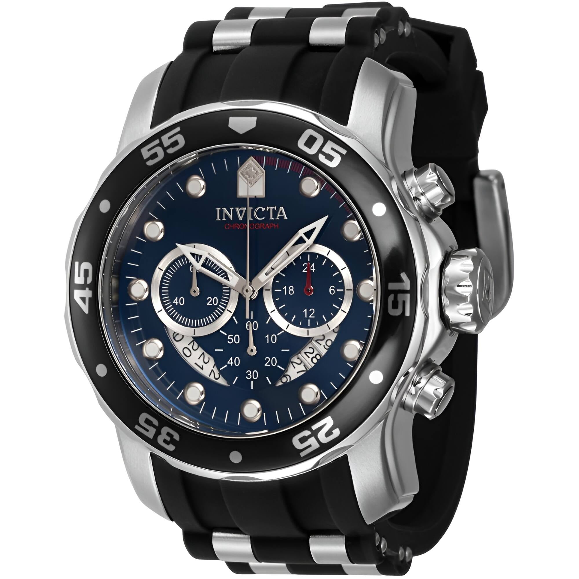 【新品】INVICTA Pro Diver サブマリンブルー クロノグラフ時計 新品】INVICTA Pro Diver サブマリンブルー クロノグラフ時計